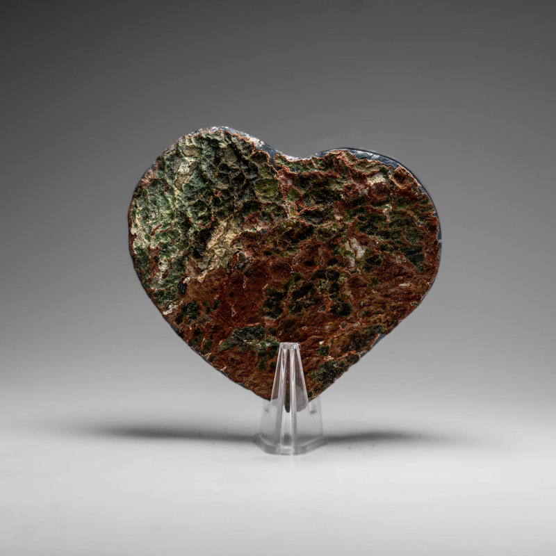Genuine Amethyst Crystal Cluster Heart From Uruguay (366.9 Grams)