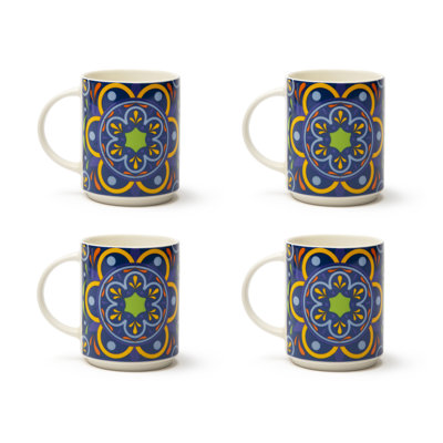 Puebla Porcelain Coffee Mug