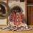 Machine Washable Persian Brown Area Rug-1552575239