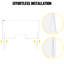 Cloisons de bureau transparentes