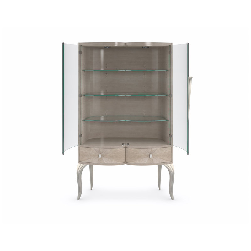 Lillian Solid Wood Lighted Display Stand