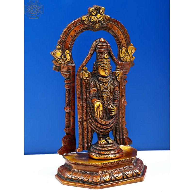Figurine Venkateshvara, Brun