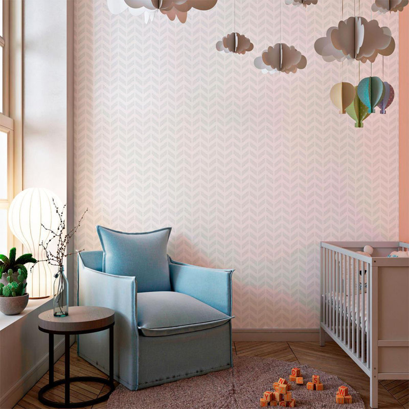 Rouleau de papier peint adhésif doux L 126 po x l 24 po Atem