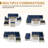 8-Piece Patio Conversation Set With Fire Pit Table, Coffee Table, And Cushions-1479864688