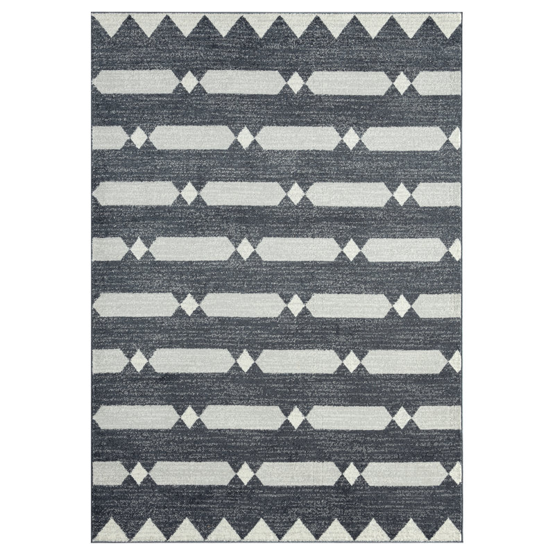 Galey Geometric Indoor Rug, Rectangle 5' 3" x 7' 6"