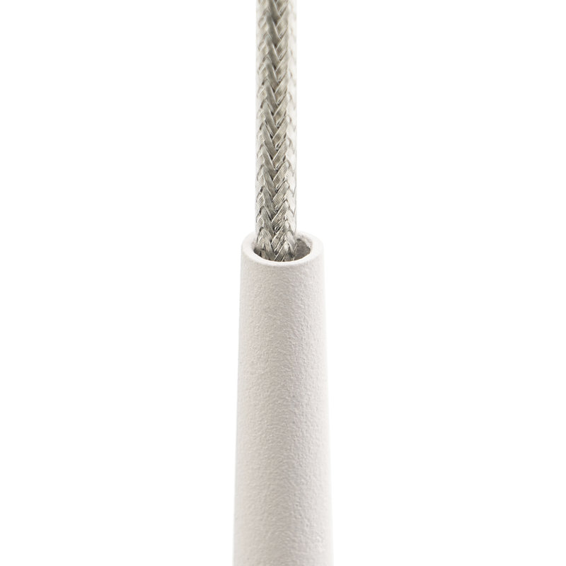 1 - Light LED Single Pendant, Frosted white