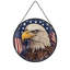 Emblème du drapeau américain Eagle-129206033