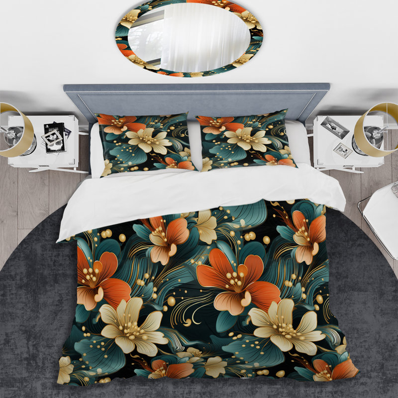 Ensemble de housse de couette Vintage Glamour Soph sophistiqué - Glam, Housse de couette pour très grand lit et 2 très