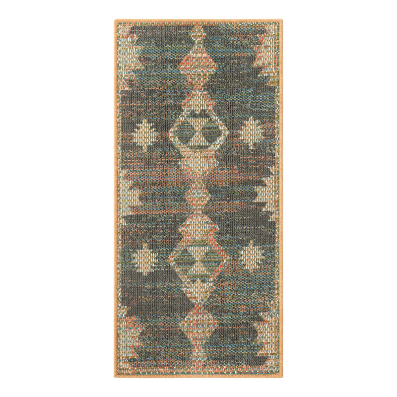 Tapis tissé à la machine Barnesville, Tapis de couloir 2 pi x 3 pi 11 po