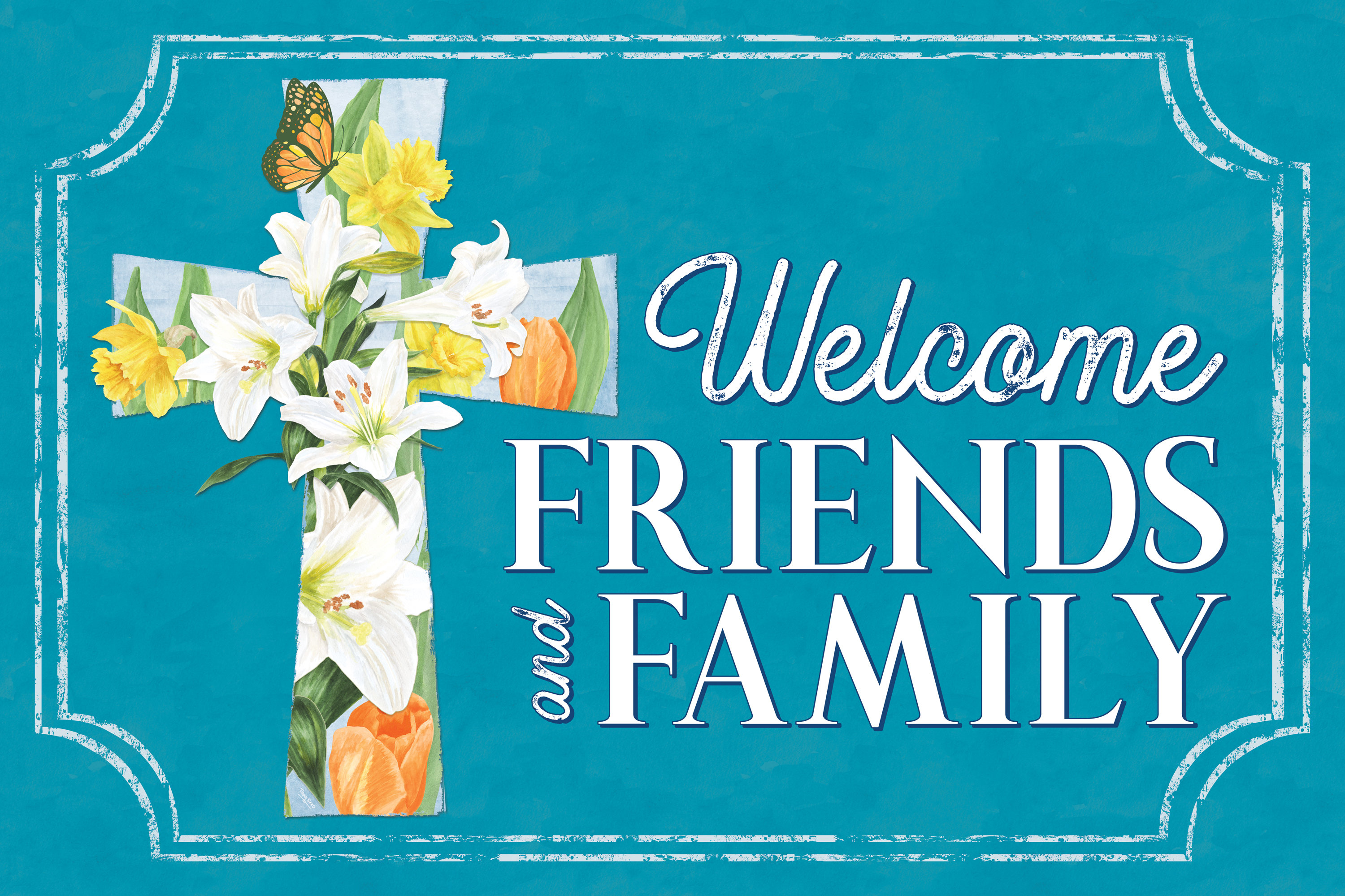 The Holiday Aisle® Beddingfield Easter Blessings Landscape