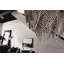 Large Leather Fringe Flushmount Chandelier-96123431