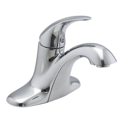 Serrano Single Control 4" Centerset Bathroom Faucet in Polished Chrome
