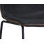 Tabouret de bar Cal - noir antique-161308859