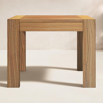Upland 20" Teak Patio Side Table