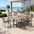 Salem 6 - Person Patio Dining Set with Rectangular Table