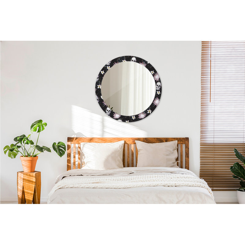 Huldar Glass Flat Wall Mirror