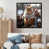 Black Single Picture Framed