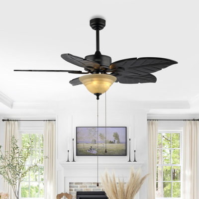 Emmabeth 52'' Ceiling Fan with Light Kit