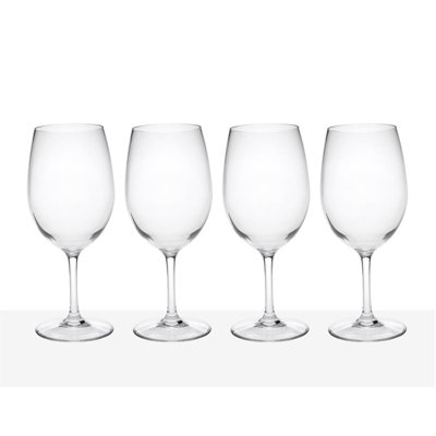 Plastic Wine Glasses Set of 4