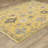 Elleanna Vintage Oriental Yellow/ Multi Area Rug-1912113812