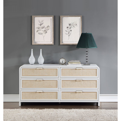 Audu 60'' W 6 - Drawer Dresser
