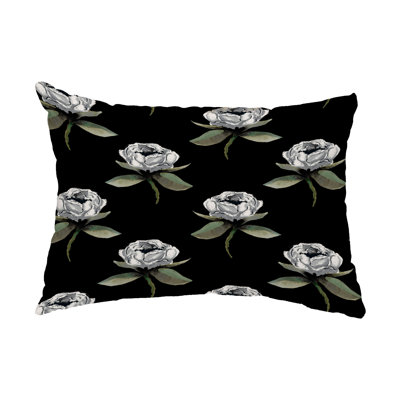  Coussin lombaire d'extérieur Floral Bunch
