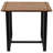 European Chestnut Square Wood Side Table
