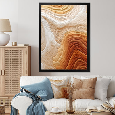Sérénade orange et blanche