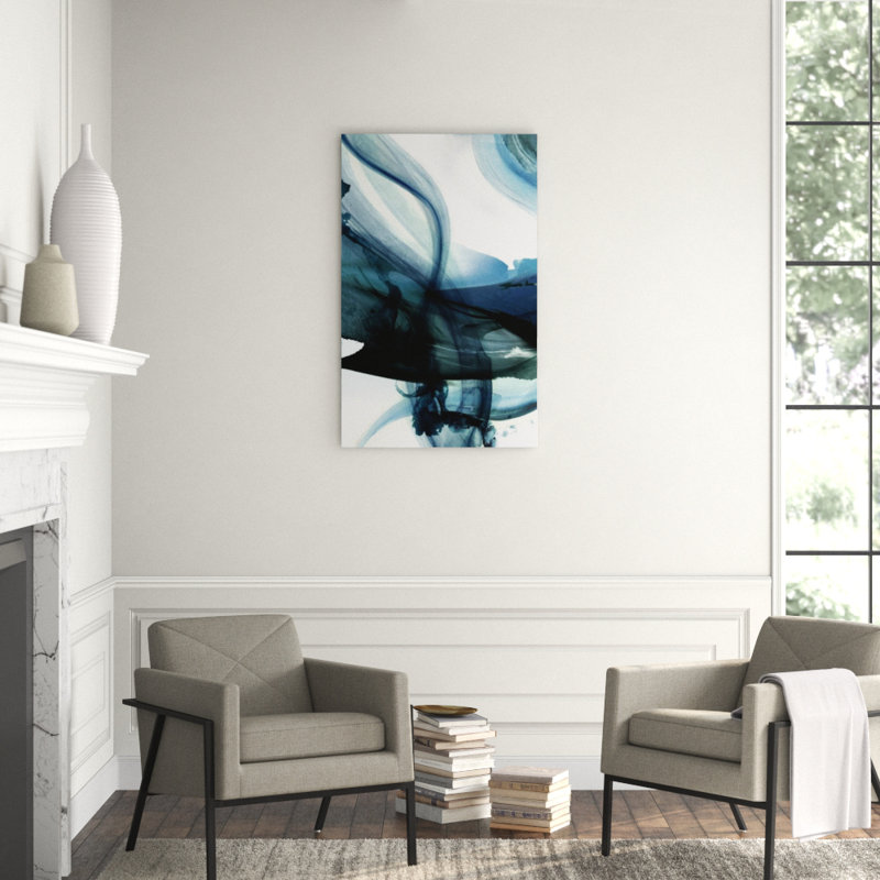 Melody Of Winter I Print by James McAllen, Glass Coat, 64" H x 40" W x 1.5" D