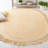 Holbeach Hand Woven Cotton Rug-1556179314