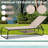 Outdoor 67" Metal Chaise Lounge-1020355262