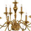 Lustre traditionnel à 12 lumières (94 cm de large)