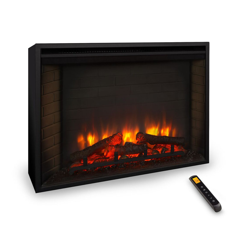 SimpliFire 30-in Built-In Electric Fireplace SF-BI30-EB