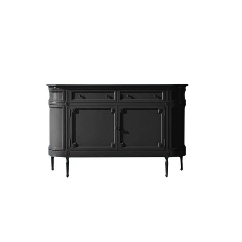 Buffet léger de luxe classique, Noir
