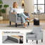 Fauteuil de 29,9 po de largeur Amaryia-1005350237