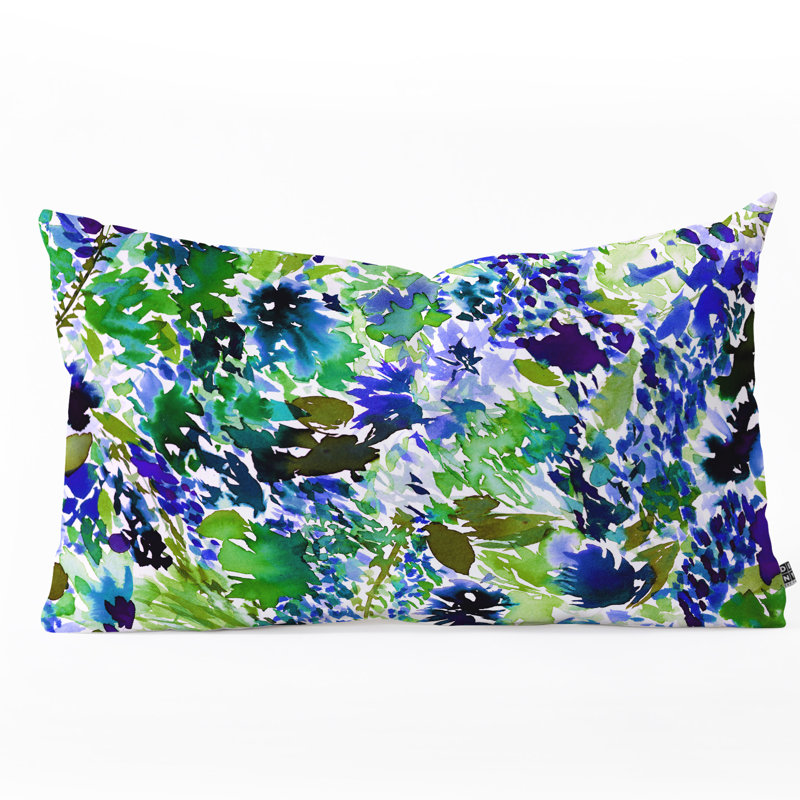 Amy Sia La Flor Pine Lumbar Pillow
