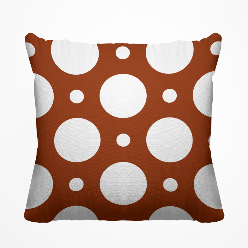 Housse et insert de coussin extérieur carré Fisk, 19 po x l 19 po, Épice