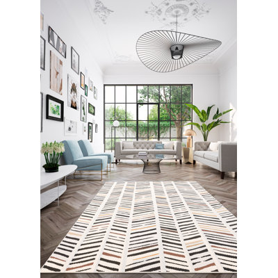 Jalynn Chevron Area Rug