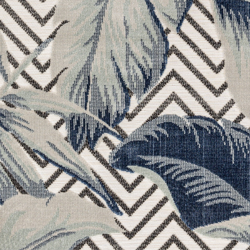 Selph Floral Indoor / Outdoor Rug, Runner 2'7" x 7'3"