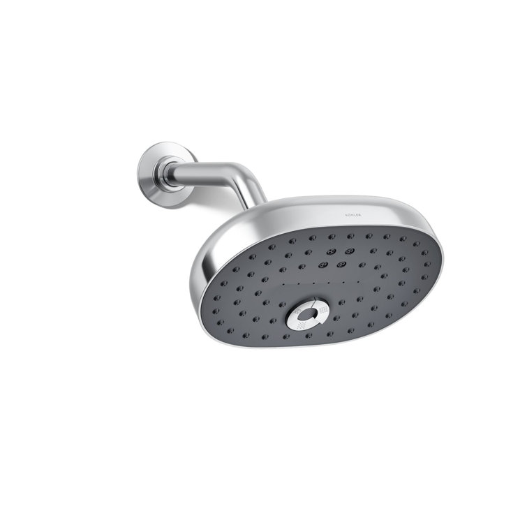 Statement™ 2.5 GPM Oval Multifunction Showerhead with Katalyst Air-Induction Technology