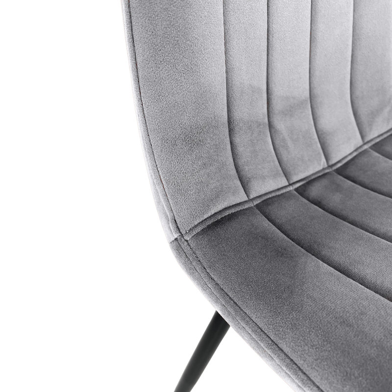 Set of four SJ.9 dining chairs, Gray