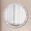 Huldar Glass Flat Wall Mirror