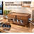 Brown Wood Large Cable Management Box