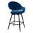 26" Swivel Upholstered Counter Stool with Metal Frame (Set of 2)-859573965-817669488