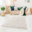 Tapis à motif de treillis Talas crème-2130704389