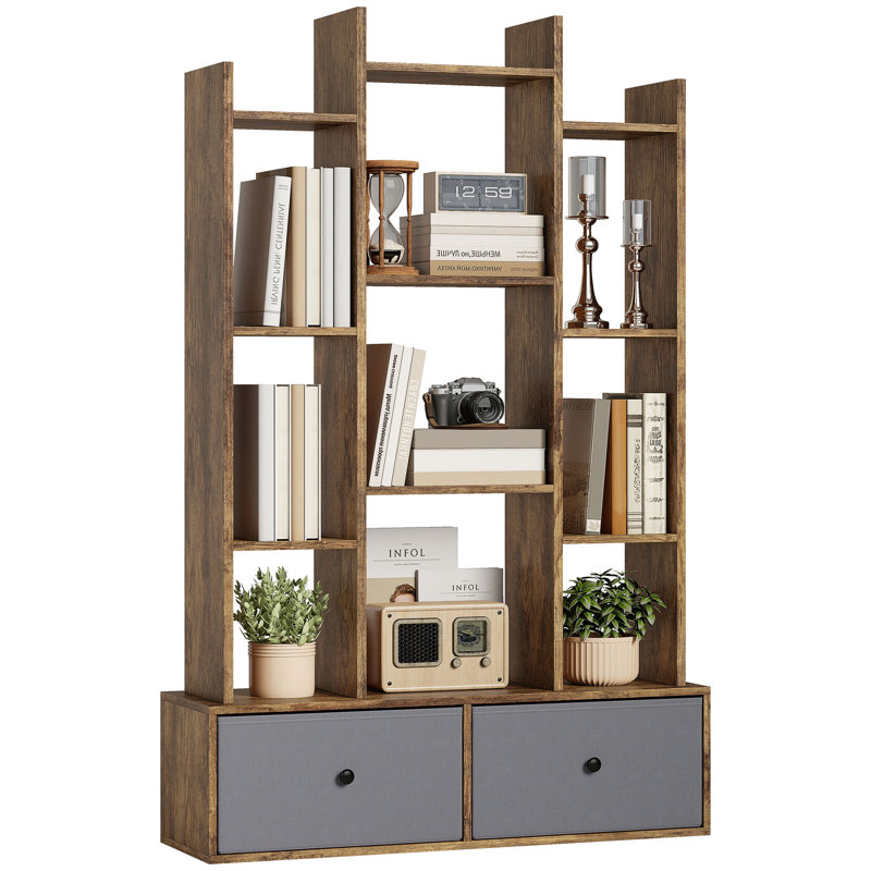 124cm H x 80cm W Particle Board Bookcase