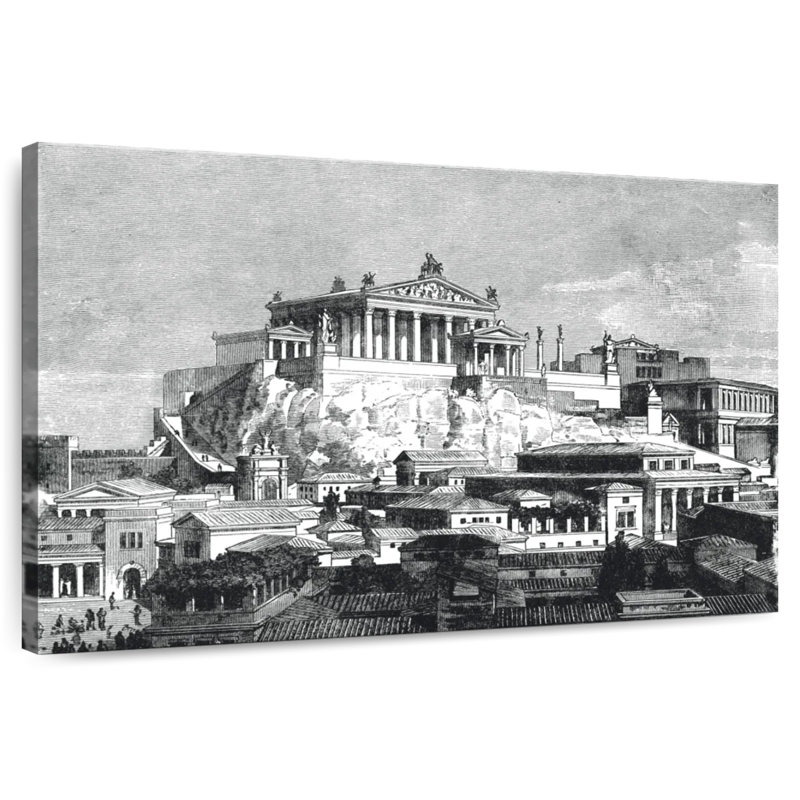 Lilie Fall Of Rome, 20" H x 30" W