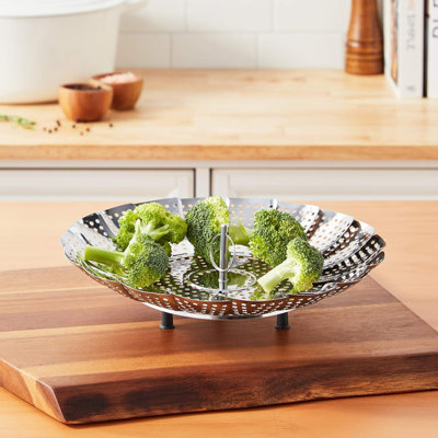 Tovolo Elements Steamer Basket 9, Stainless Steel