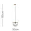 1 - Light Polished Brass Unique/Statement Pendant-630517856