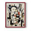 ABSTRACT Series CCCCLXV III - Impression encadrée de qualité supérieure - Prêt à être accroché - Aucun clou requis-1999001382-1999001403